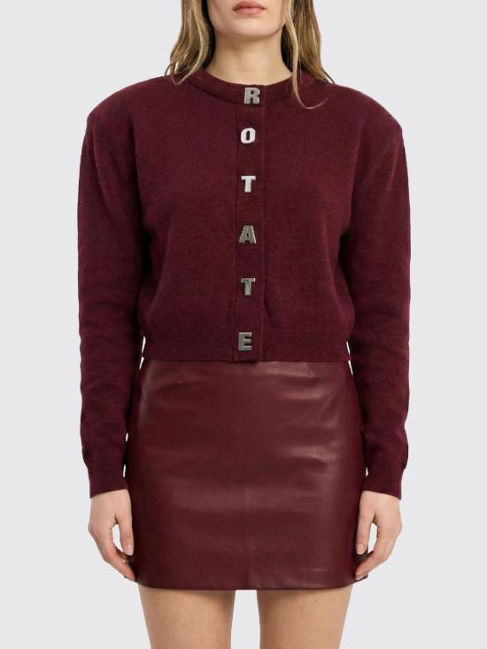 26SS 로테이트 스웨터 113854 2734 Burgundy