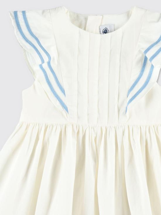 26SS [키즈] 쁘띠바또 원피스 A0F8K 01 White - PETIT BATEAU