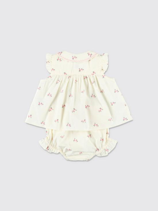 26SS [키즈] 쁘띠바또 오버롤 A0FBL 01 White - PETIT BATEAU