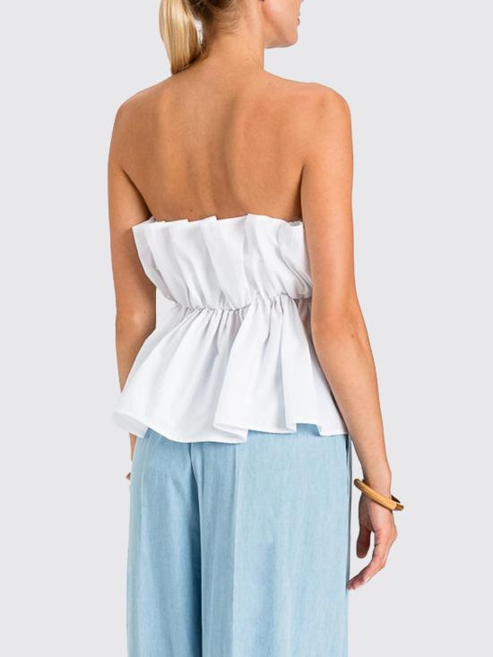 26SS 트윈셋 민소매 티셔츠 261TF2031 00840 White - TWINSET