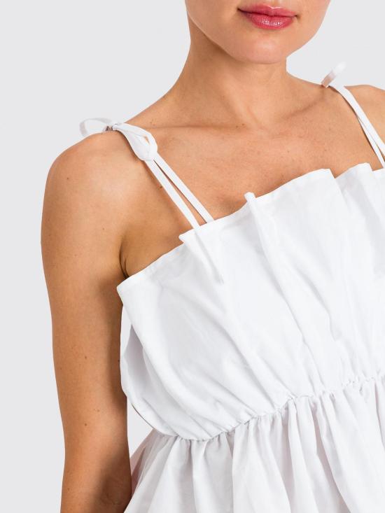 26SS 트윈셋 민소매 티셔츠 261TF2031 00840 White - TWINSET