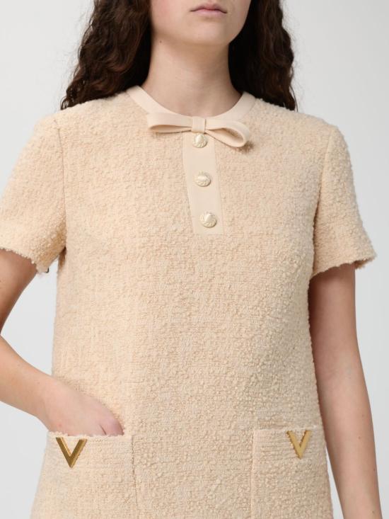 26SS 발렌티노 가라바니 롱 원피스 BVAJD39VM ET5 Beige - VALENTINO GARAVANI