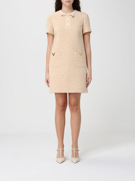 26SS 발렌티노 가라바니 롱 원피스 BVAJD39VM ET5 Beige