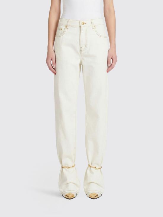 26SS 다크파크 데님 팬츠 WTR85DWB01W008 W008 White