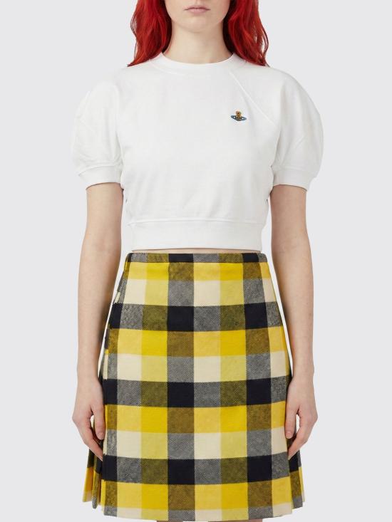 26SS 비비안웨스트우드 반팔 티셔츠 1G010017J001M A401 White