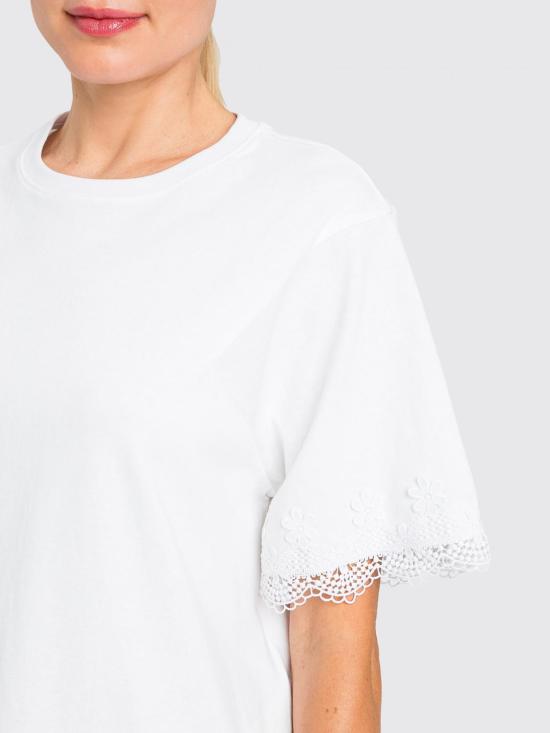 26SS 트윈셋 반팔 티셔츠 261TP2110 00001 White - TWINSET