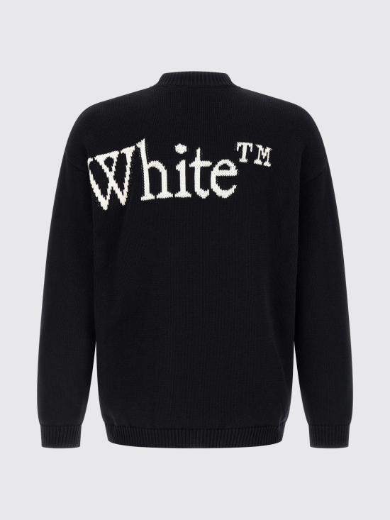 26SS 오프화이트 스웨터 OMHE20QS26KNI001 0001 White - OFF WHITE