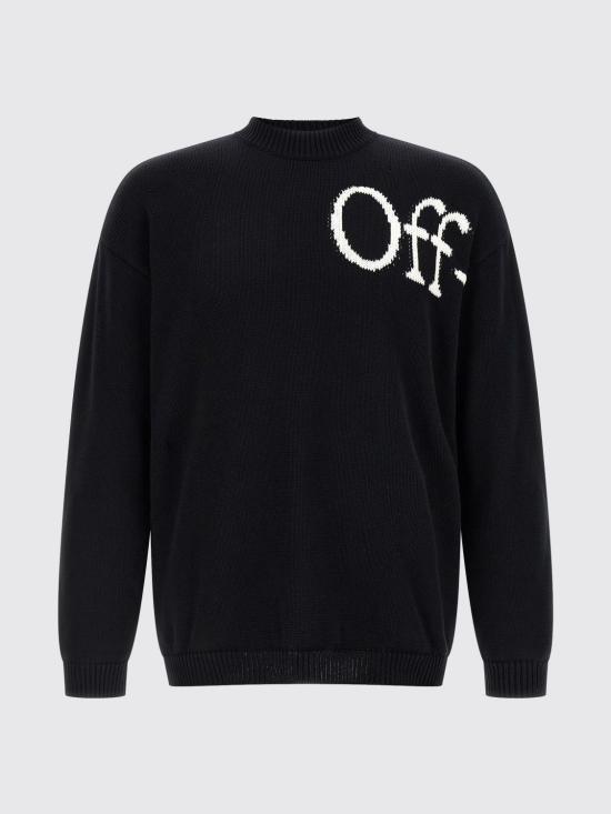 26SS 오프화이트 스웨터 OMHE20QS26KNI001 0001 White - OFF WHITE