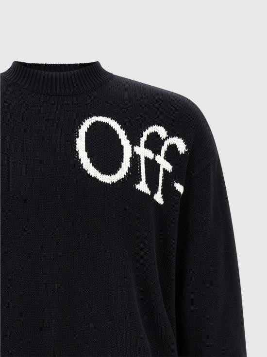 26SS 오프화이트 스웨터 OMHE20QS26KNI001 0001 White - OFF WHITE