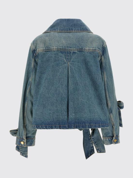 26SS 가니 라이트 리지드 데님 자켓 A1010057 567 Blue - GANNI