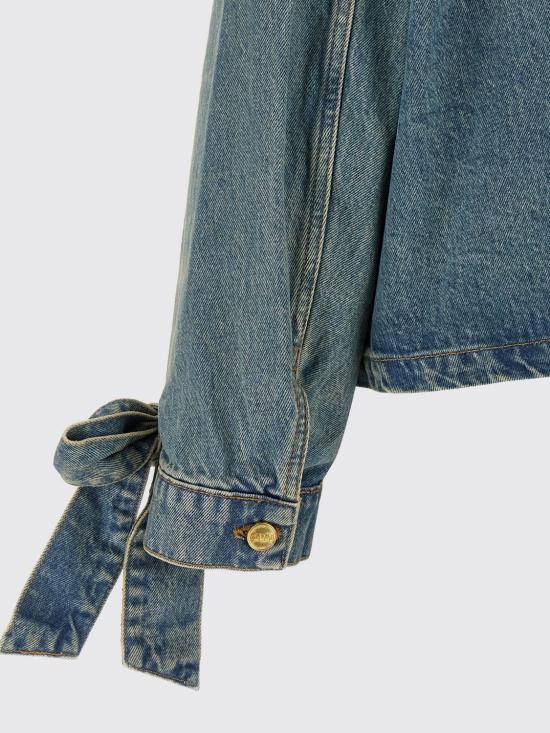 26SS 가니 라이트 리지드 데님 자켓 A1010057 567 Blue - GANNI