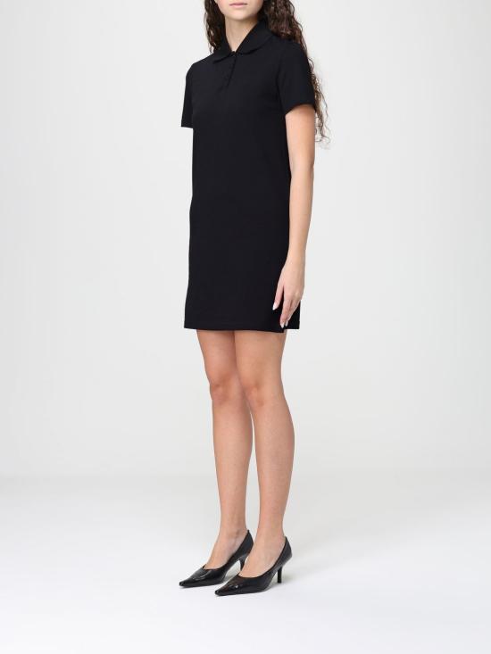 26SS 생로랑 롱 원피스 862599Y37ZE 1000 Black - SAINT LAURENT