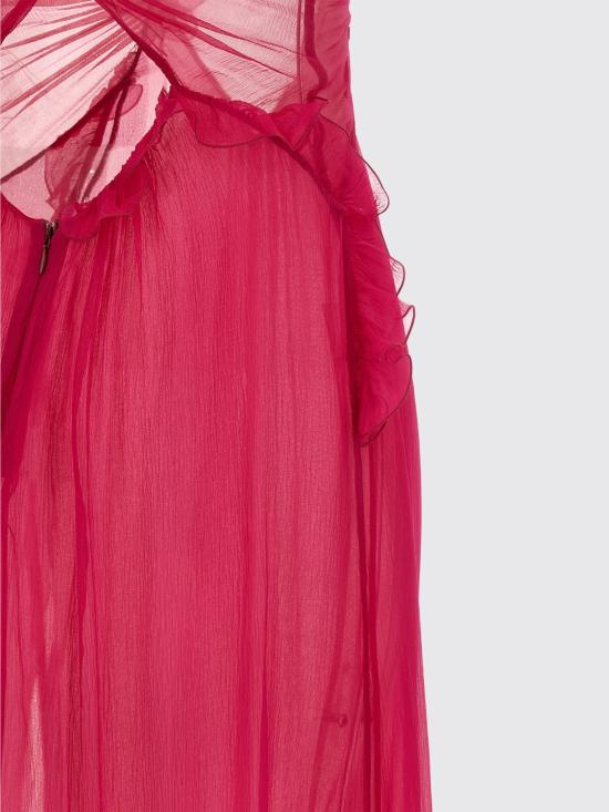 26SS 넨시 도자카 롱 원피스 NDDR3083000400 RASPBERRY Fuchsia - NENSI DOJAKA