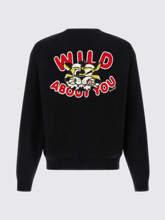 26SS 겐조 가디건 FG55CA7853LO 99J Black - KENZO