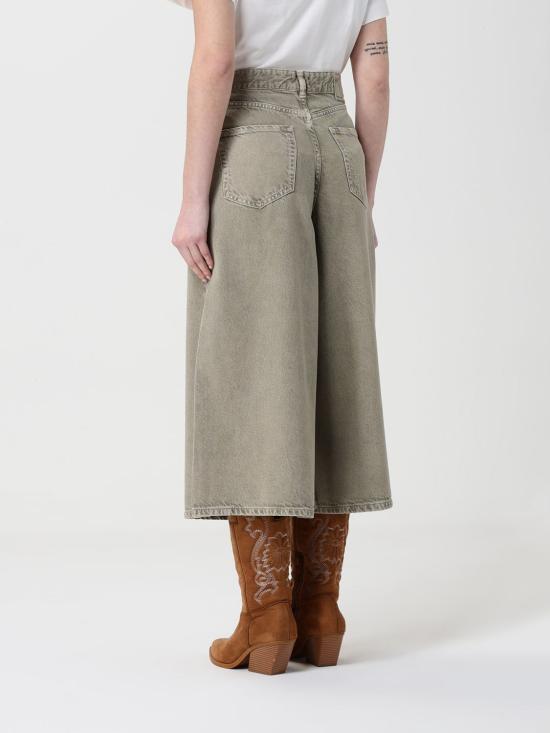 26SS 핑코 데님 팬츠 104646A2H6 U84 Green - PINKO