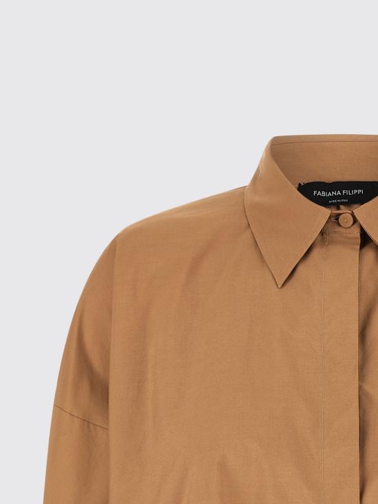 26SS 파비아나 필리피 셔츠 CAD266F309L582 1268 Beige - FABIANA FILIPPI
