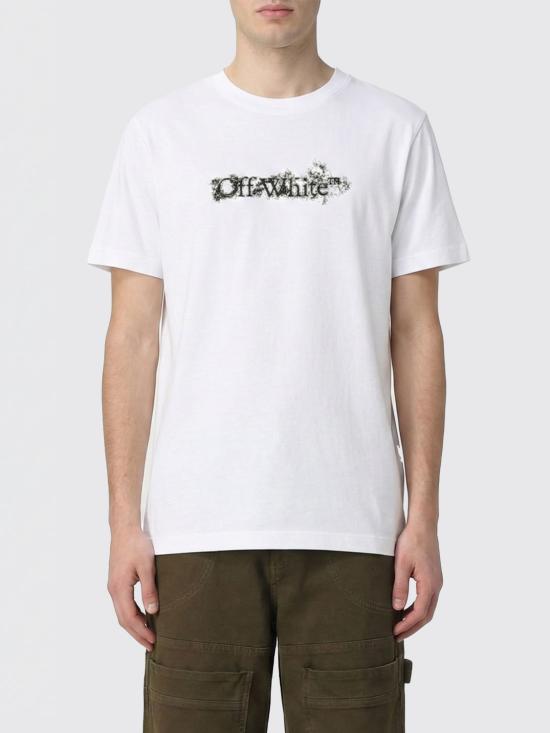 26SS 오프화이트 폴로 티셔츠 OMAA027S26JER007 1000 White