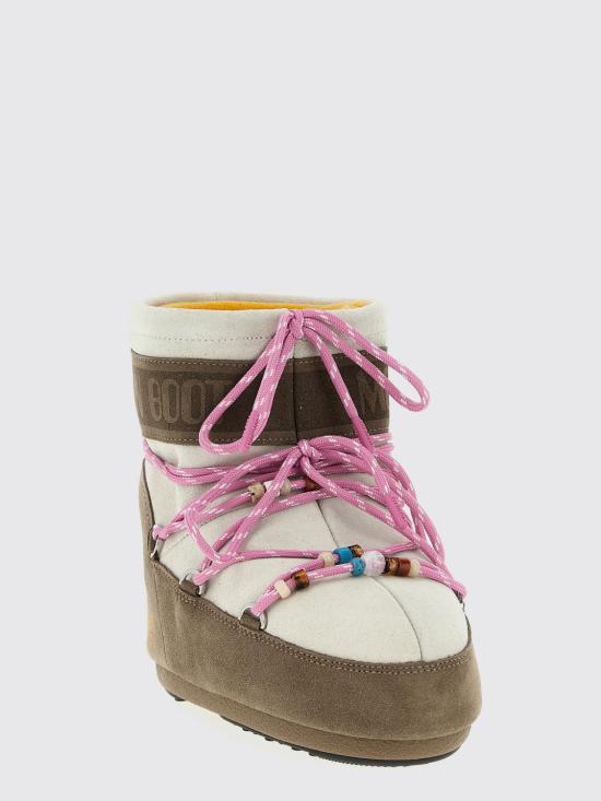 26SS 문부츠 아이콘 나일론 로우 부츠 80D1409730 BL43 Cream - MOON BOOT