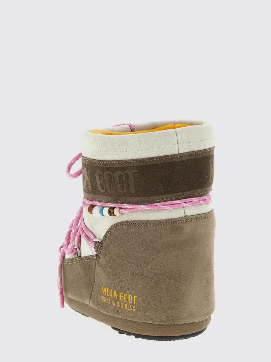 26SS 문부츠 아이콘 나일론 로우 부츠 80D1409730 BL43 Cream - MOON BOOT