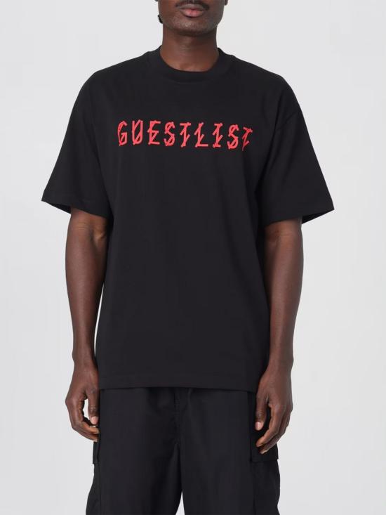 26SS 44레이블 반팔 티셔츠 B0030556FA528 P495 Black 2