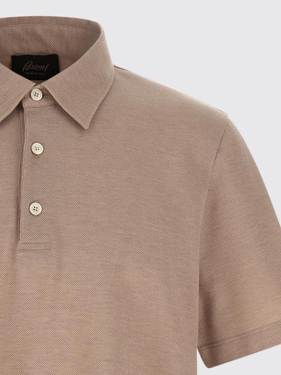 26SS 브리오니 폴로 티셔츠 UJSZ0LPA627 9995 Beige - BRIONI