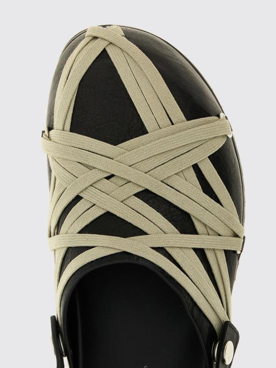 26SS 릭 오웬스 샌들 RP01F6817LGYW1 09 Black - RICK OWENS