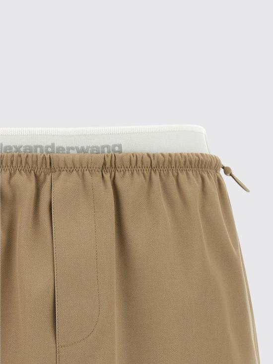 26SS 알렉산더 왕 미디 스커트 1WC1265382 240B Beige - ALEXANDER WANG