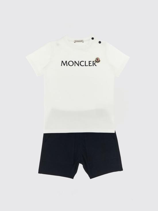 26SS [키즈] 몽클레어 오버롤 8M0000989AUM 002 White