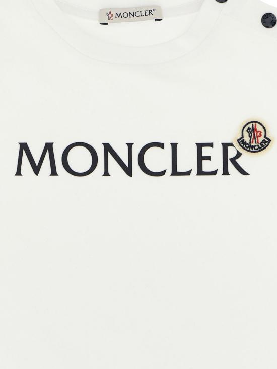 26SS [키즈] 몽클레어 오버롤 8M0000989AUM 002 White - MONCLER