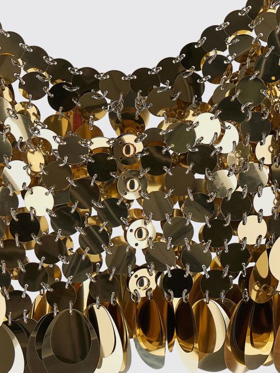 26SS 파코라반 민소매 티셔츠 26PITO223PS0129 P712 Gold - PACO RABANNE