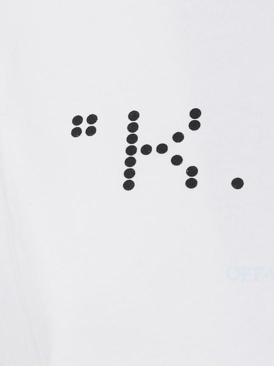 26SS 오프화이트 반팔 티셔츠 OWAA089S26JER007 0110 White - OFF WHITE