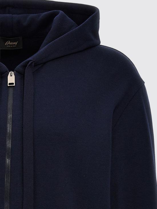 26SS 브리오니 긴팔 티셔츠 UJNL0LPA611 4100 Blue - BRIONI