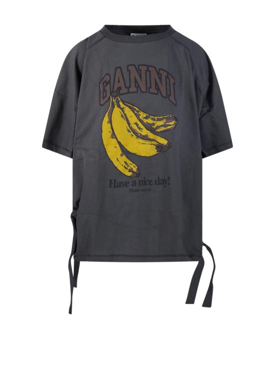 26SS 가니 바나나 티셔츠 A1050047 490 VOLCANIC ASH DOM