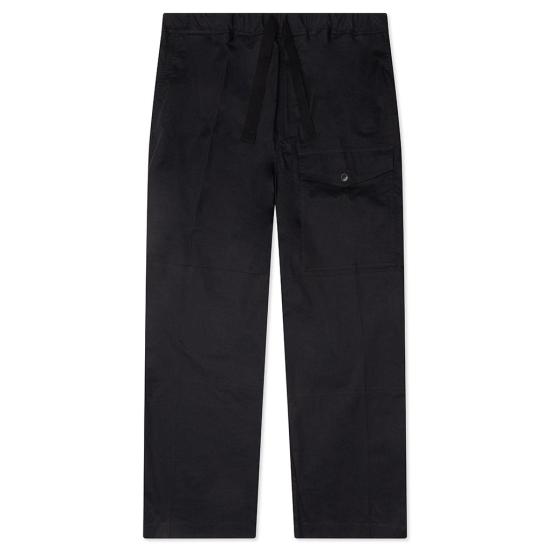 25SS 드리스 반 노튼 스트레이트 팬츠 2510209111147 900 BLACK