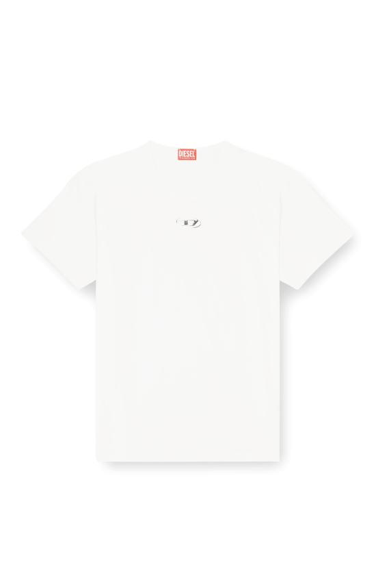 26SS 디젤 반팔 티셔츠 A202970JMBB 141 OFF WHITE