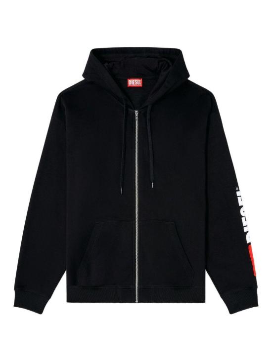 26SS 디젤 s-boxt-zip-hood-div 후드집업 A200220GEAD 9XX DEEP BLACK