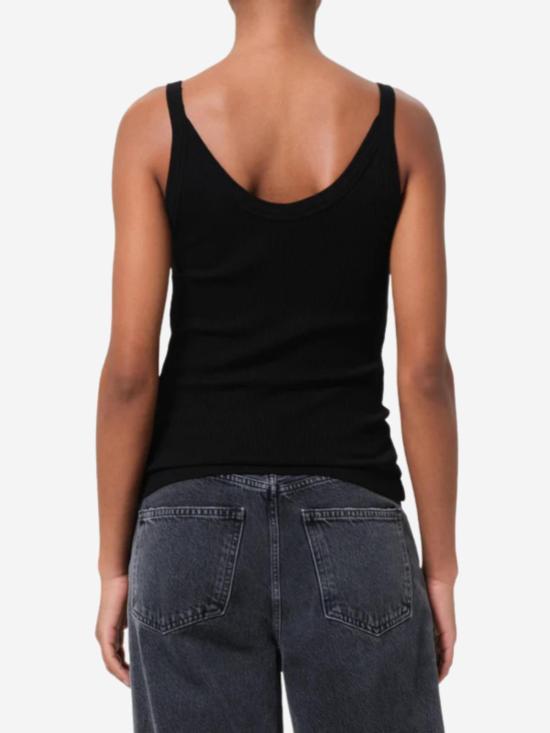  에이골디 민소매 티셔츠 아골드 조던 탱크 블랙 - AGOLDE