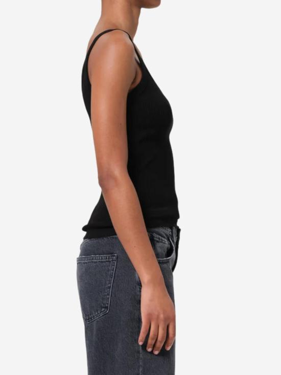  에이골디 민소매 티셔츠 아골드 조던 탱크 블랙 - AGOLDE