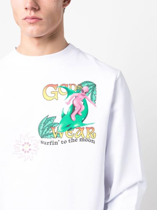  지씨디에스 스웨터 SS23M110639 01 WHITE - GCDS