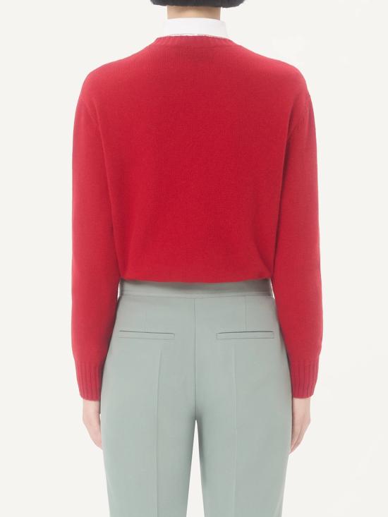 26SS 발렌티노 가라바니 스웨터 8B3KC72NA5N BNA RED - VALENTINO GARAVANI