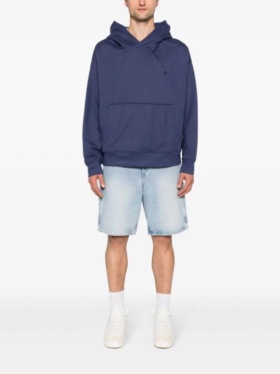  어 페이퍼 키드 후드 티셔츠 S4PKUAHS001 060 BLUE - A PAPER KID