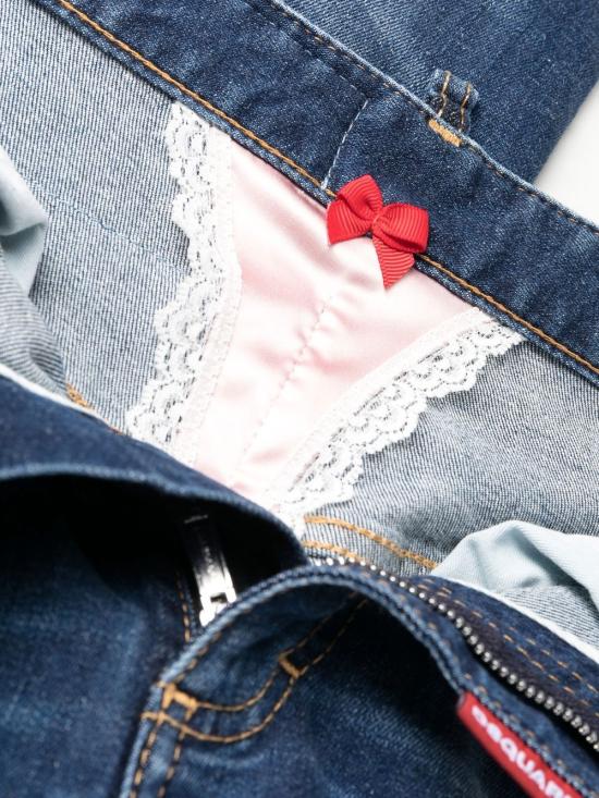  디스퀘어드2 스트레이트 팬츠 S72LB0580S30805 470 BLUE - DSQUARED2