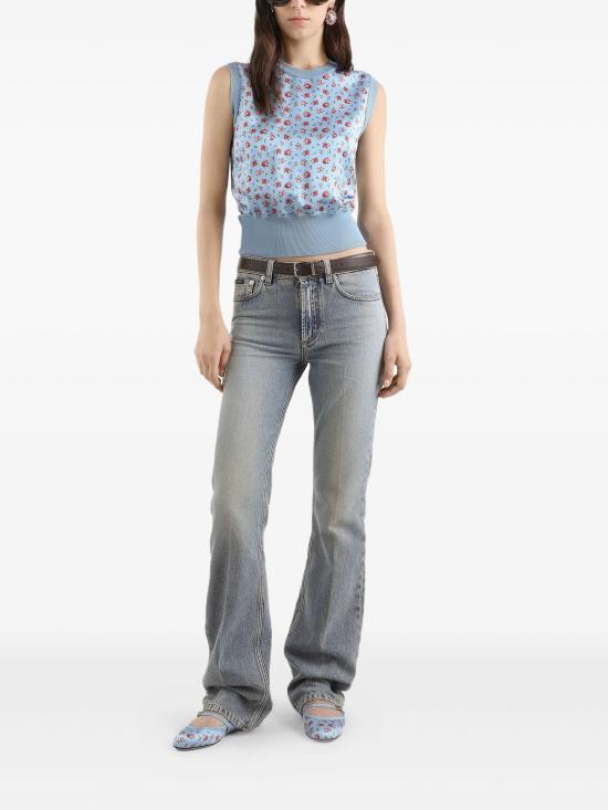 26SS 돌체앤가바나 반팔 티셔츠 FXT43TJBSOQ HC5XJ BLUE - DOLCE & GABBANA