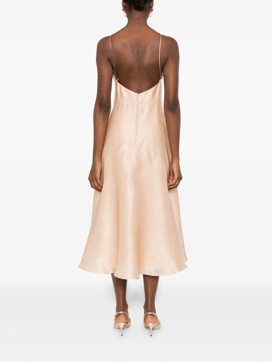 26SS 알베르타 페레티 미디 원피스 A04071619 0180 NUDE NEUTRALS - ALBERTA FERRETTI