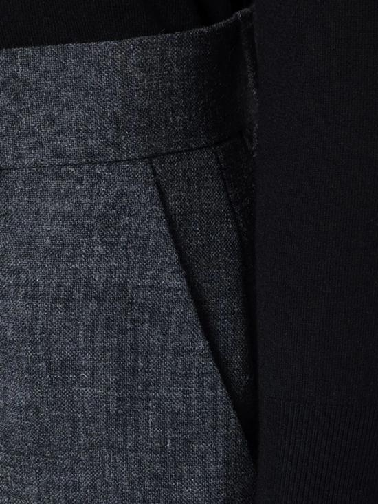 25FW 모스키노 스트레이트 팬츠 A03035417 1500 GREY - MOSCHINO