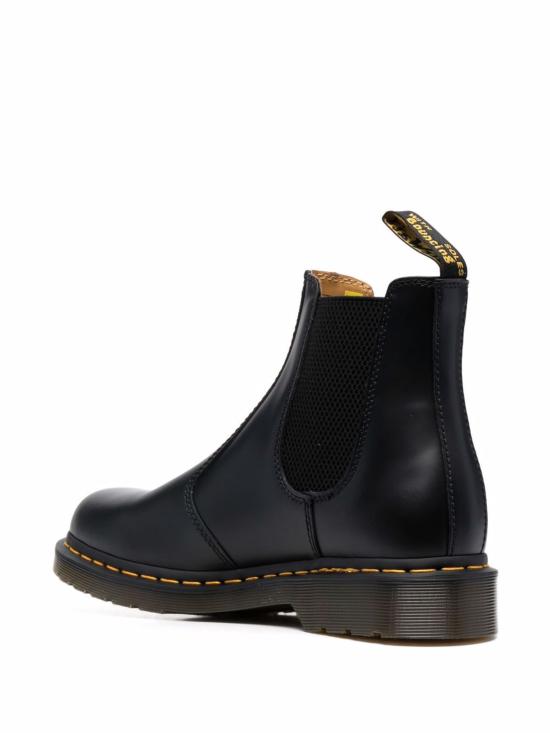 26SS 닥터마틴 2976 옐로우 스티치 스무스 레더 첼시 부츠 22227001 BLACK - DR.MARTENS