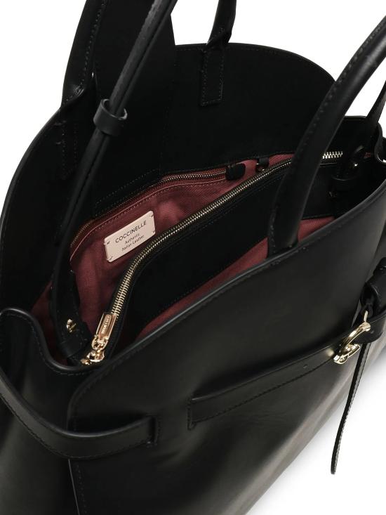 26SS 코치넬리 토트백 E1TLA180101 001 BLACK - COCCINELLE