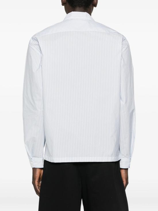 26FW 프라다 긴팔 셔츠 SC855189H F0W81 WHITE - PRADA