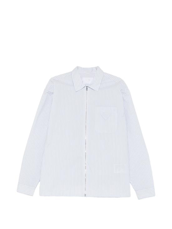 26FW 프라다 긴팔 셔츠 SC855189H F0W81 WHITE