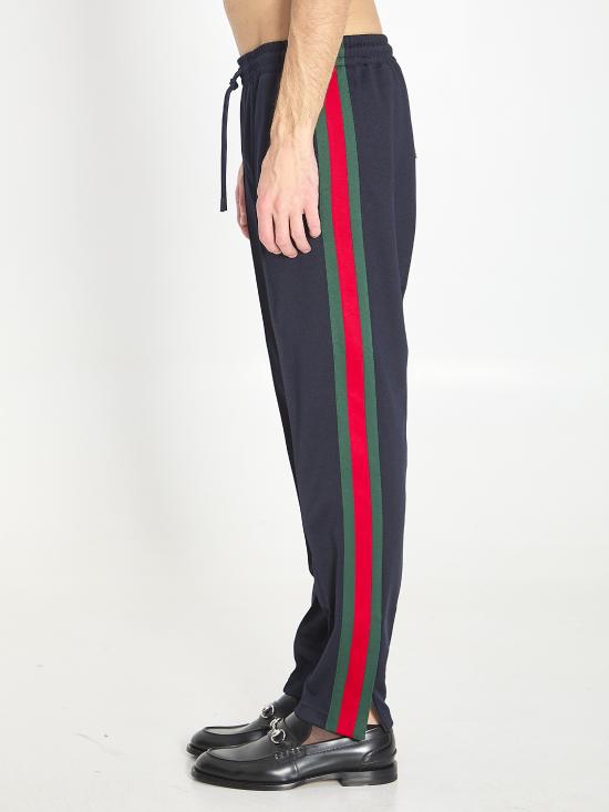 26SS 구찌 스트레이트 팬츠 854680XJHOO 4330 BLACK - GUCCI